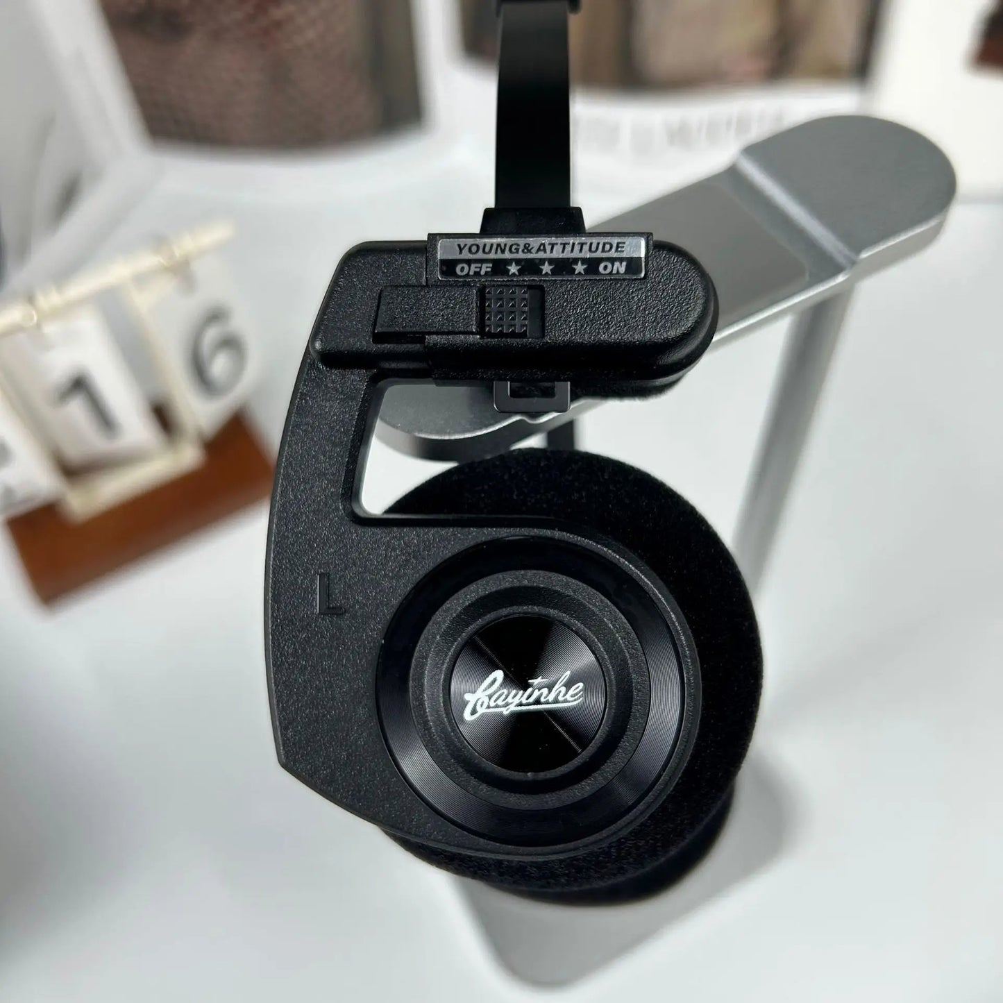 Original Bluetooth5.3 Wireless Headphones Sports Earbuds Retro Foldable Headset Stereo Gaming Noise Reduction Fashion
