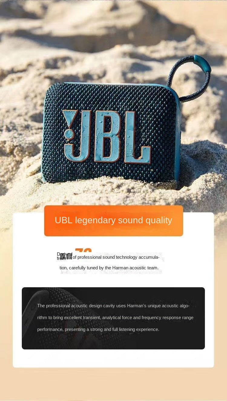 J.B.L GO4 Waterproof Dustproof Portable Bluetooth Speaker