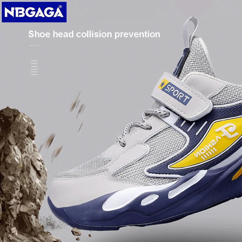 Children Sneakers Casual Shoes for Boys Leather Comfortable High Quality Running Sports Kids Girls Flat Shoes