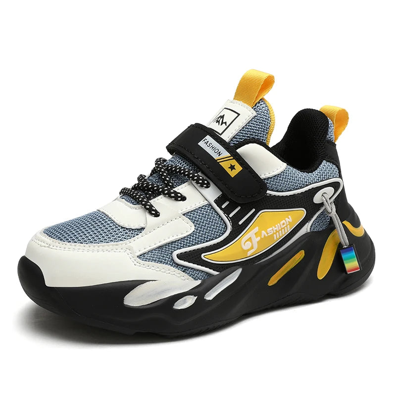 Children Sneakers Casual Shoes for Boys Leather Comfortable High Quality Running Sports Kids Girls Flat Shoes