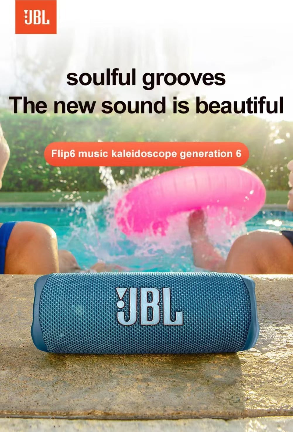 J.B.L flip6 Portable Bluetooth Speaker powerful deep bass