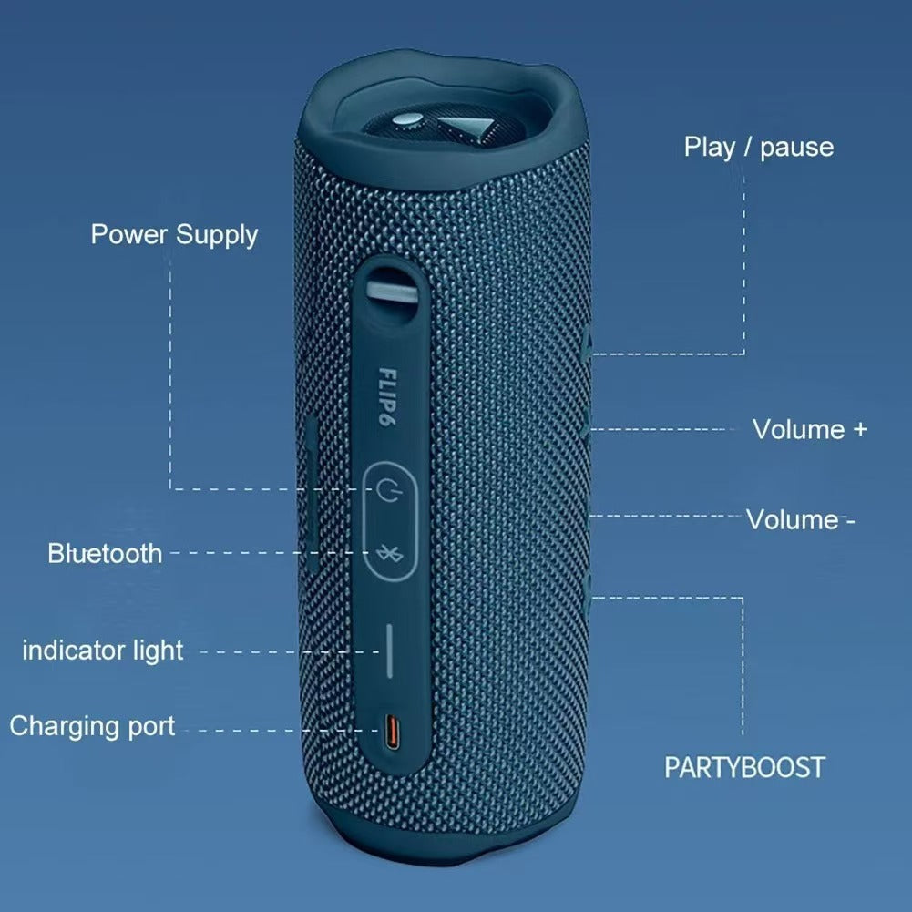 J.B.L flip6 Portable Bluetooth Speaker powerful deep bass