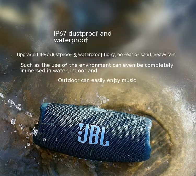 J.B.L CHARGE5 Portable Waterproof (IP67) Bluetooth Speaker