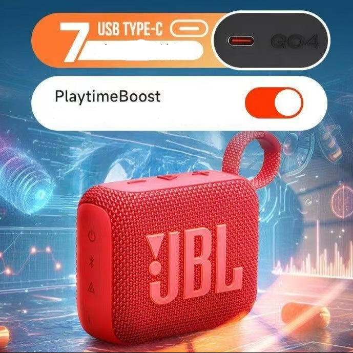 J. B .L GO4 Waterproof Dustproof Portable Bluetooth Speaker