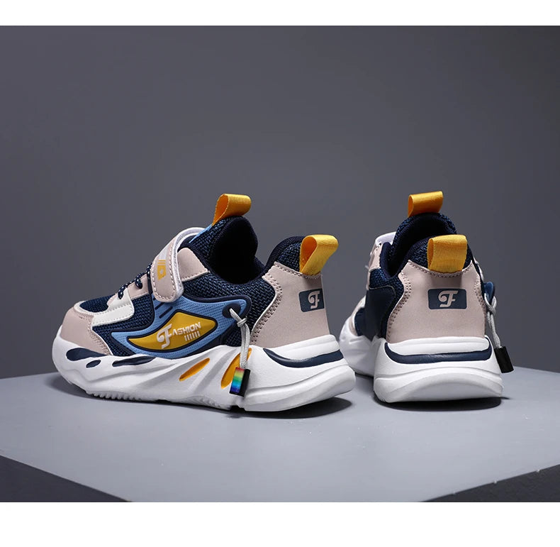 Kid Sneakers Walking Mesh Breathable Casual Shoes Sport Shoes For Boys Girl Lightweight Running Shoes