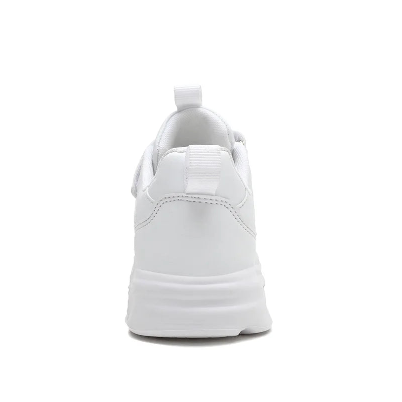 Children's Fashion Sports Shoes Breathable Student Black School Walking Shoes Anti-skid Boys& Girls Casual Running Sneaker