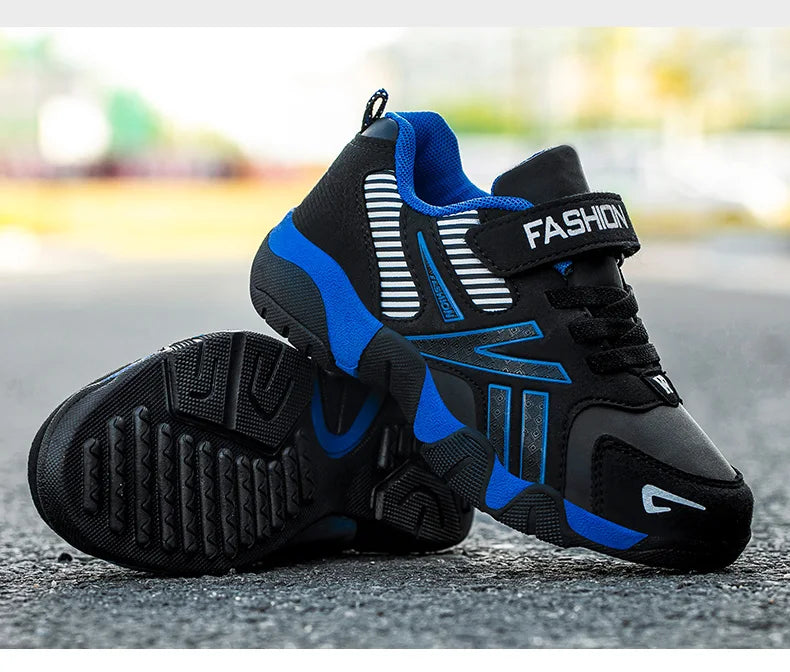 Children Boys & Girls Shoes School Sports Fashion Leather For Kids Tennis Casual Sneakers Children's Boy Running 7-12 Years Walking Shoe