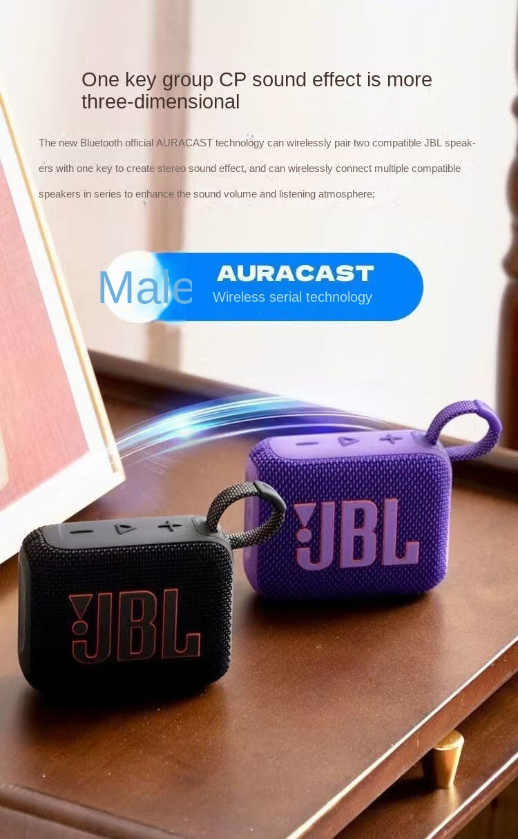 J.B.L GO4 Waterproof Dustproof Portable Bluetooth Speaker