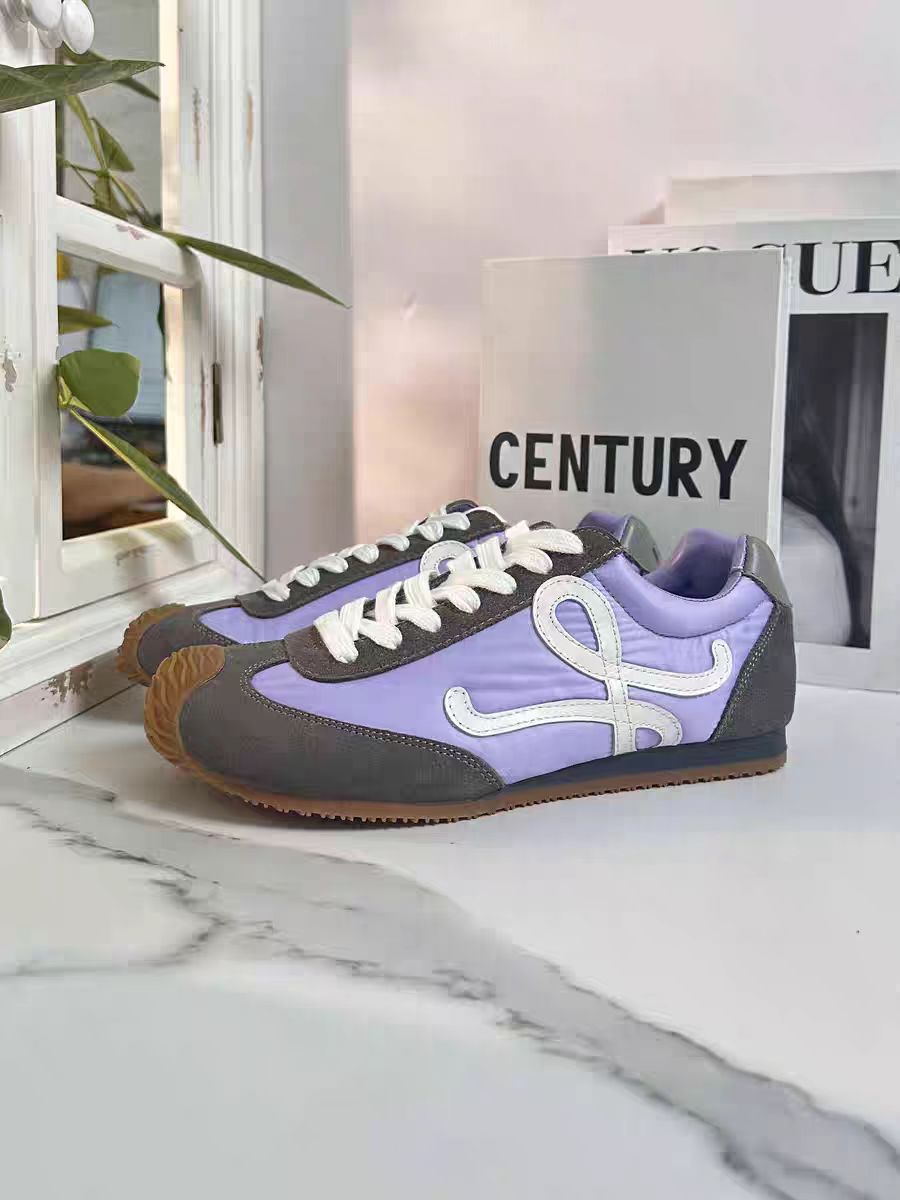EWE natural leather casual sneakers sheepskin Unisex retro German training shoes