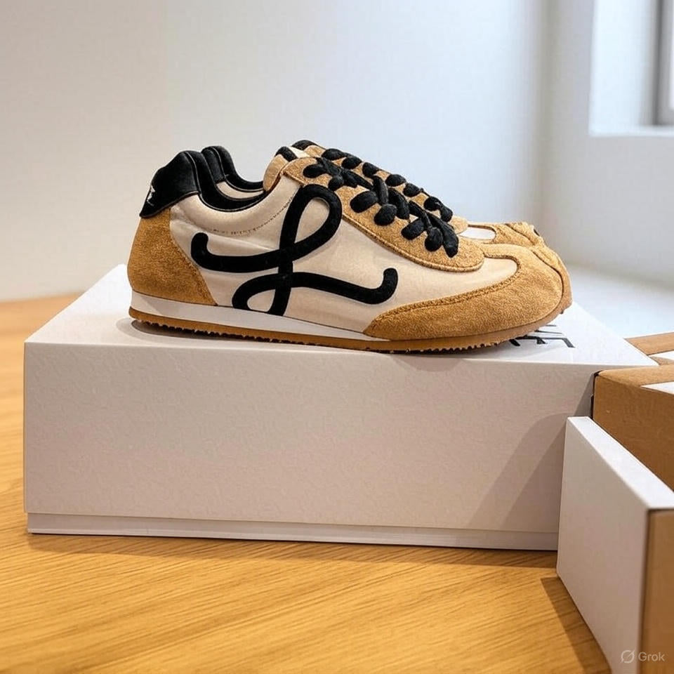 EWE natural leather casual sneakers sheepskin Unisex retro German training shoes
