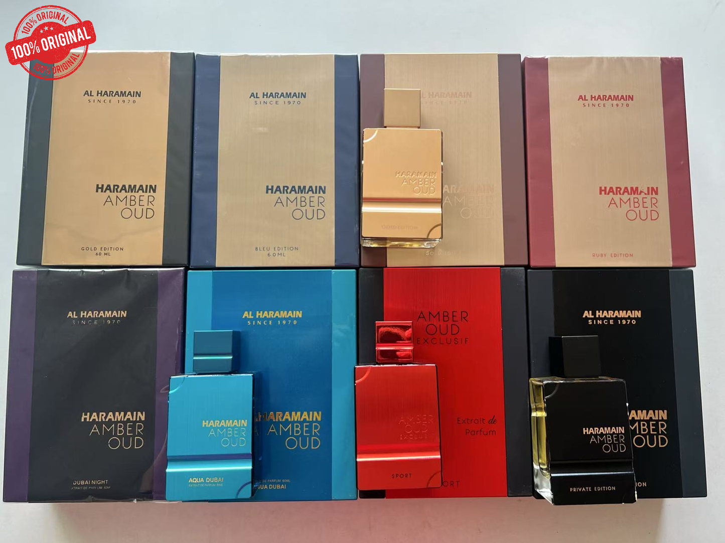 Arabian Al Haramain Amber Oud Aqua Dubai Spray 60ml Exotic Fragrance with Bergamo Fruits Amber & Musk Long-Lasting