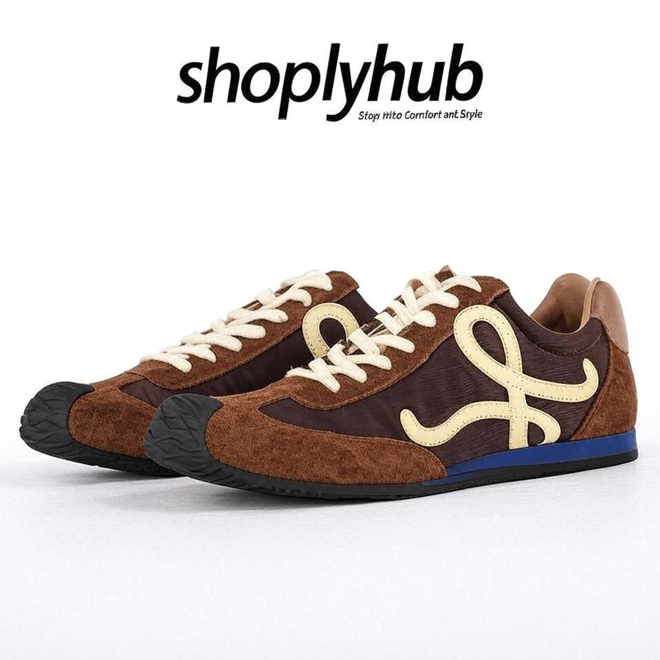 EWE natural leather casual sneakers sheepskin Unisex retro German training shoes