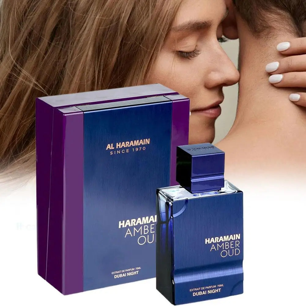 Arabian Al Haramain Amber Oud Aqua Dubai Spray 60ml Exotic Fragrance with Bergamo Fruits Amber & Musk Long-Lasting