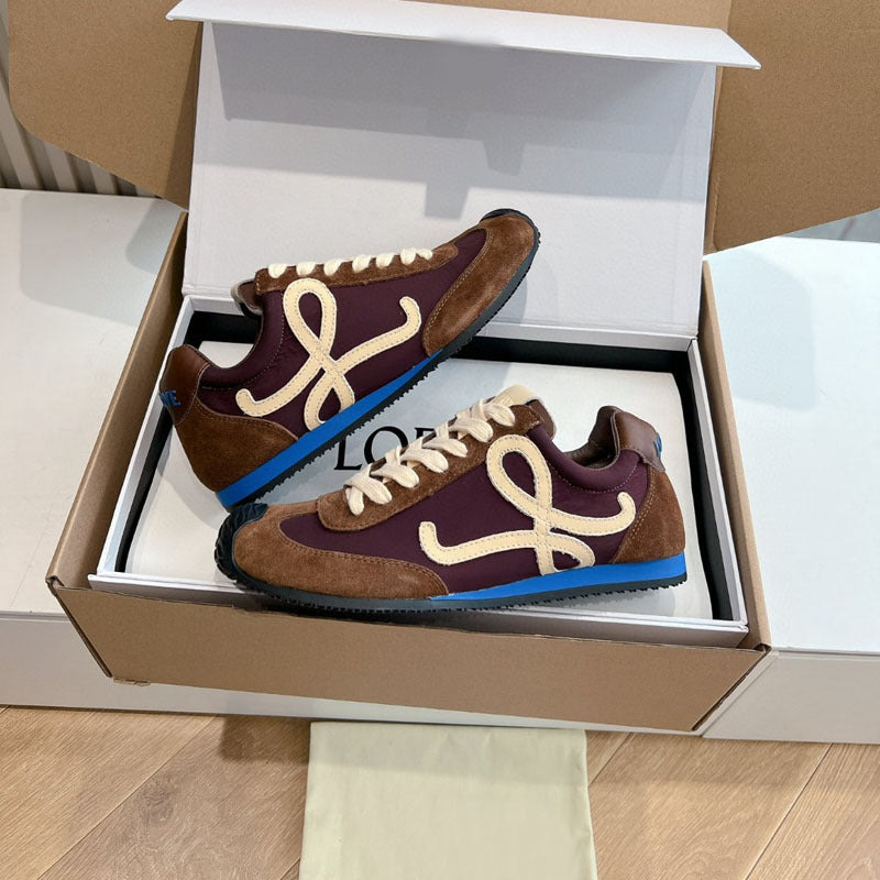 EWE natural leather casual sneakers sheepskin Unisex retro German training shoes