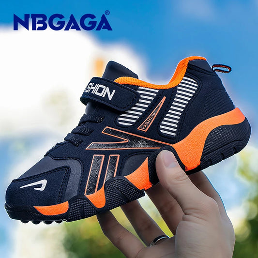 Children Boys & Girls Shoes School Sports Fashion Leather For Kids Tennis Casual Sneakers Children's Boy Running 7-12 Years Walking Shoe