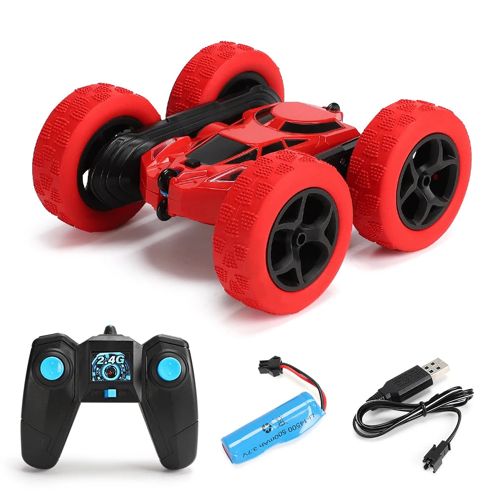 RC Stunt Car Children Double Sided Flip 2.4Ghz Remote Control Car 360 Degree Rotation Off Road Kids Rc Drift Car Toys Gifts Boys