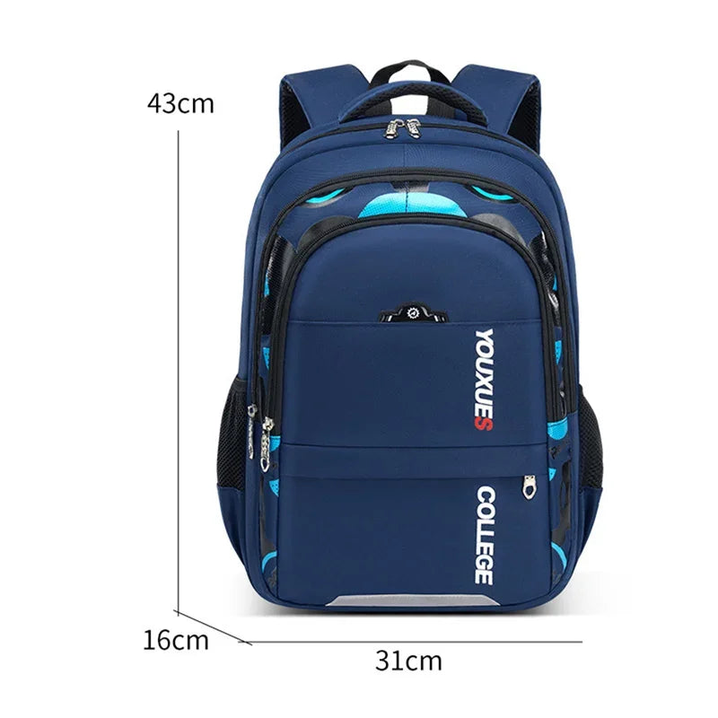 2025 New Children School Bags Kids Backpack In Primary Schoolbag For Teenager Boys Waterproof Backpacks Book Bag Mochila