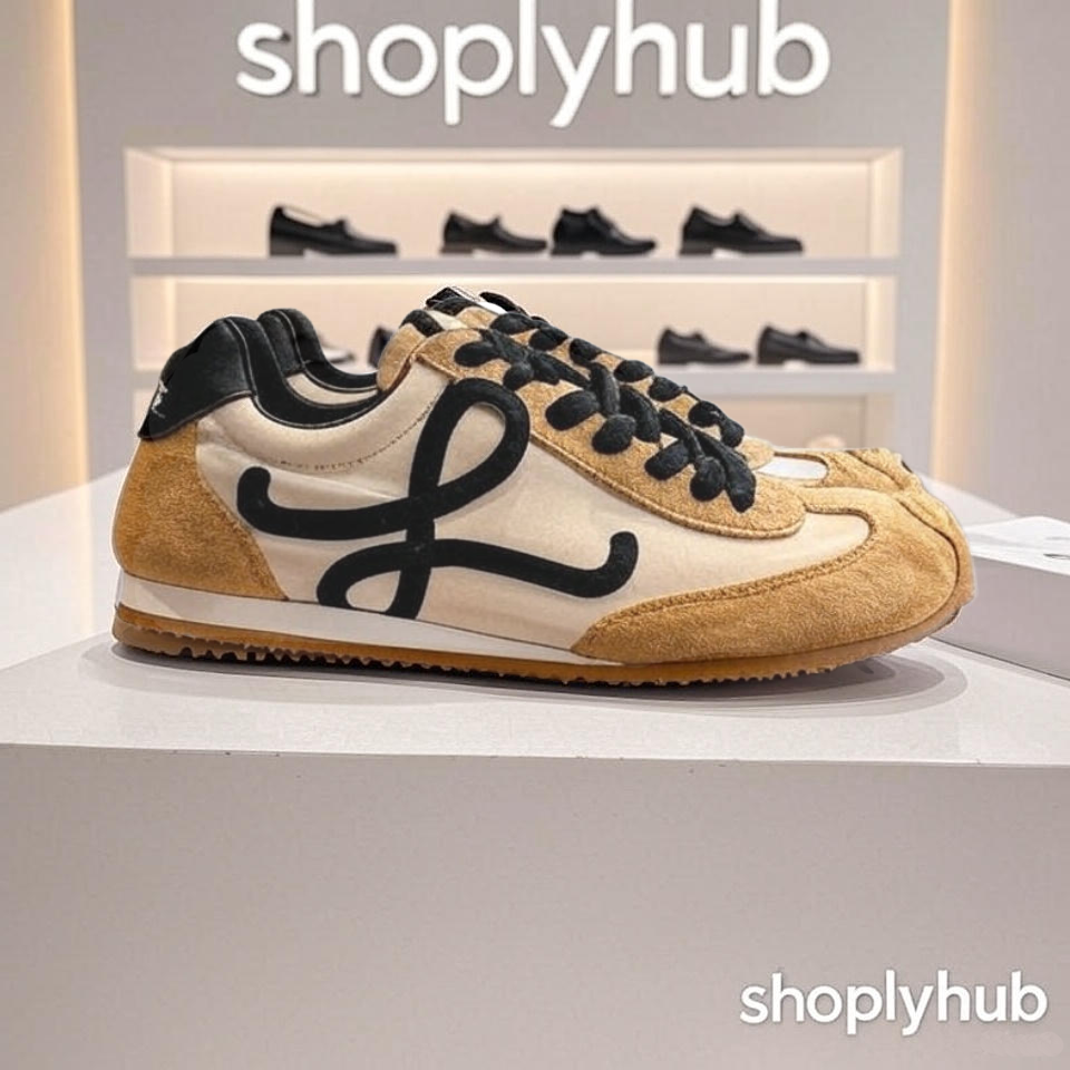 EWE natural leather casual sneakers sheepskin Unisex retro German training shoes